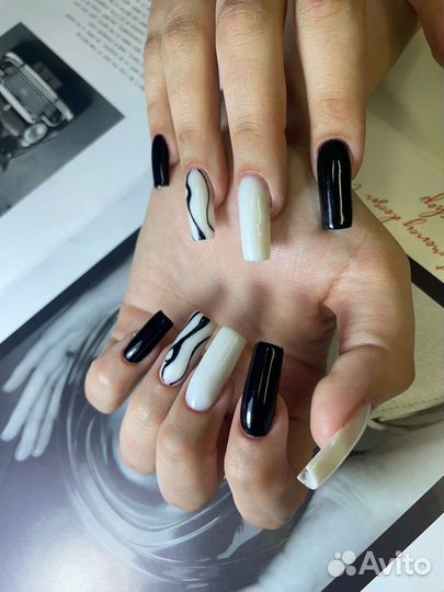 Маникюр, наращивание, покрытие