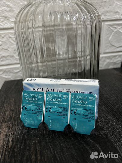 Контактные линзы acuvue oasys