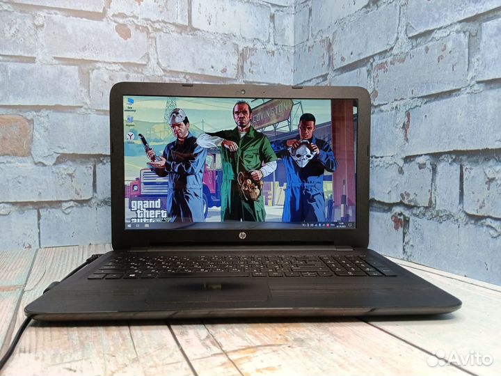 Мощный ноутбук HP 4ядра/2видеокарты/8Gb/SSD240