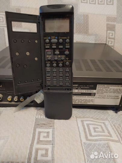 Видеомагнитофон sharp