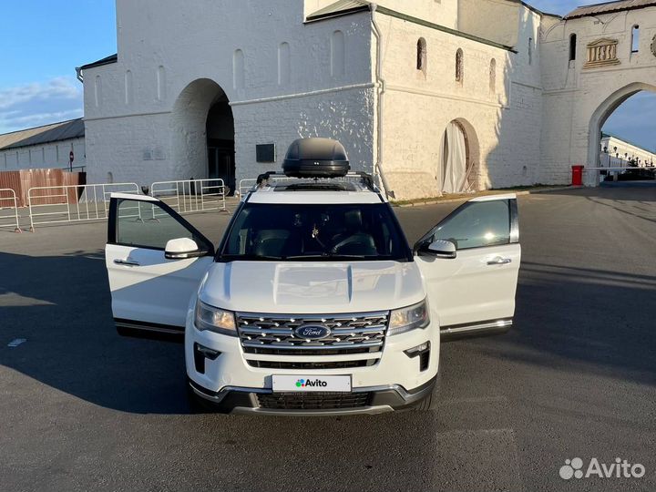 Ford Explorer 3.5 AT, 2018, 150 000 км