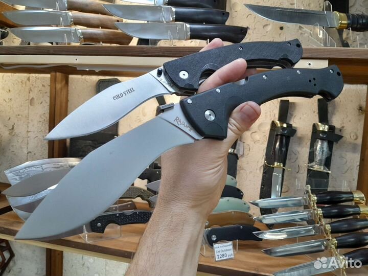 Большой складной нож Colb steel Rajan