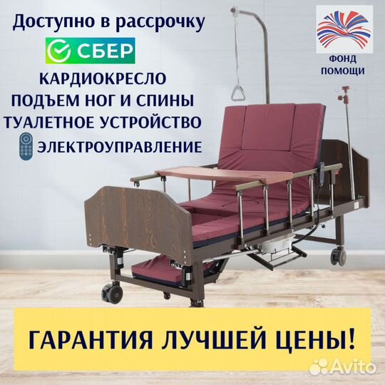 Кровать медицинская функциональная