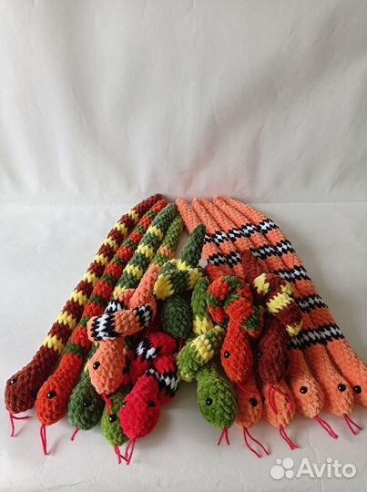 Мягкая игрушка змея