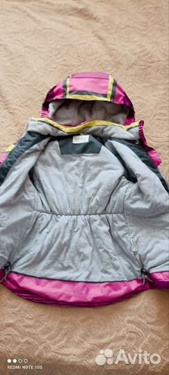 Демисезонный костюм для девочки 116