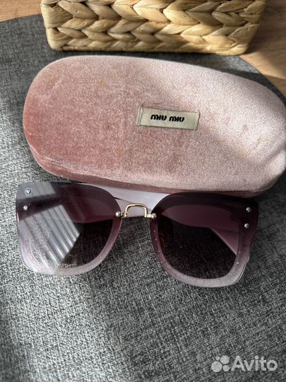 Очки miu miu б/у
