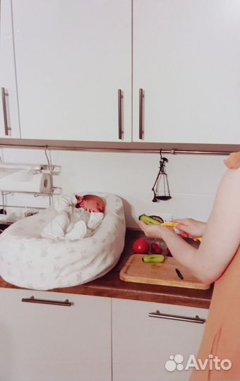 Кокон для новорожденных зевушка