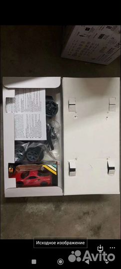 Машинка на пульте управления с функцией дыма