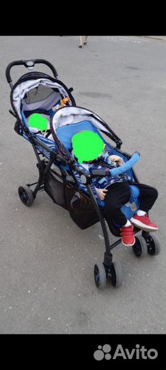 Коляска для двойни или погодок