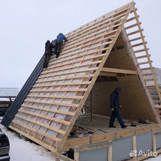 Бригада строителей, узбеки, выполняем всю работу