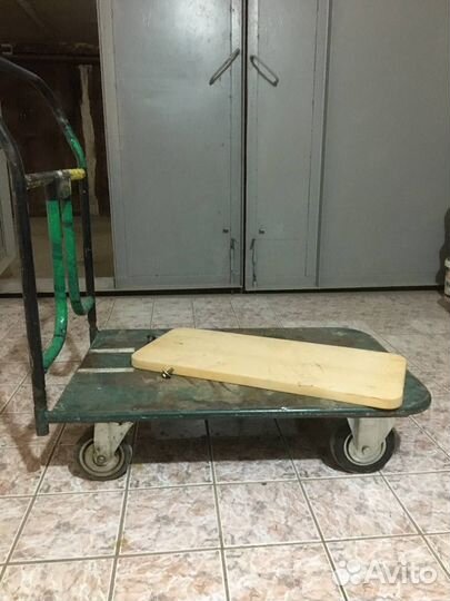 Тележка складская усиленная (Феникс)