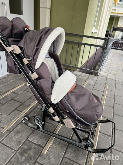 Санки коляска ника 7 8