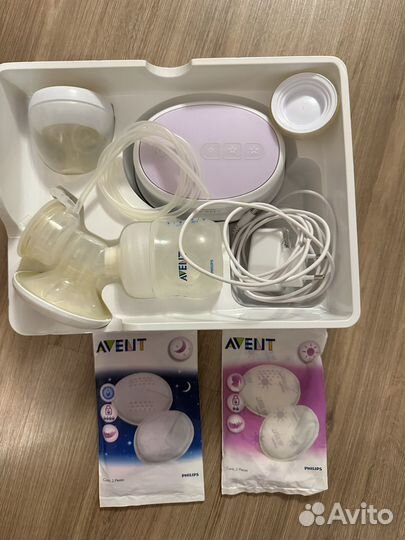 Молокоотсос avent электрический