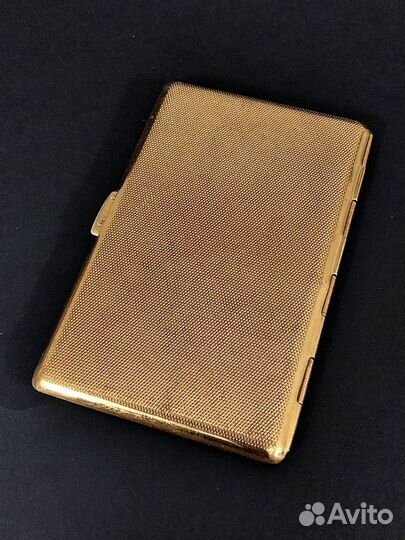 Портсигар латунь Tallent 50e годы