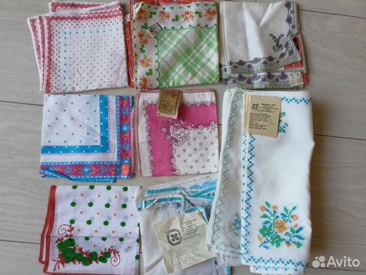 Носовые платки СССР новые с бирками 25шт