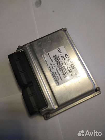 Блок управление пневмоподвеской ауди ку 7