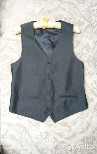 Жилетка д/мальчика школная, рост 158 см, размер 40