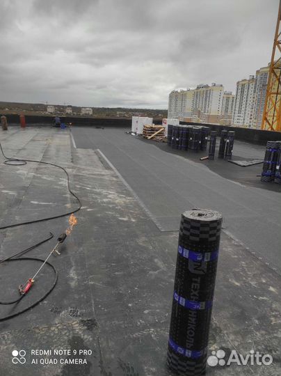 Кровельные работы мягкая кровля