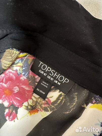 Прозрачная блузка topshop