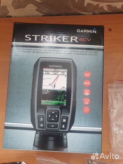 Эхолот Garmin striker Plus 4