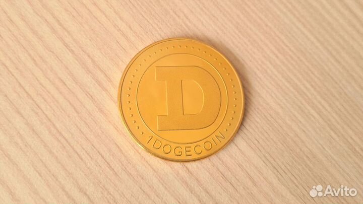 Новая Коллекционная монета Dogecoin Gold