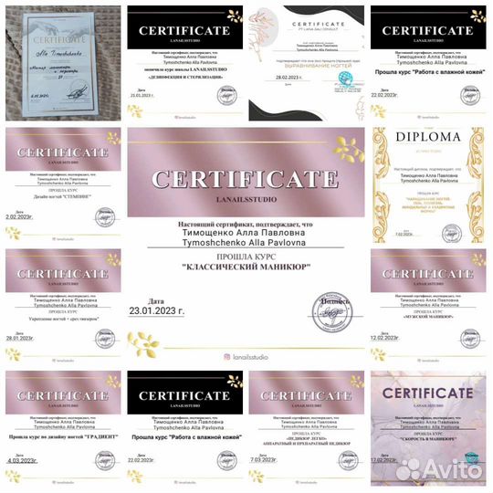 Модель маникюр покрытие гель-пудрой Mart