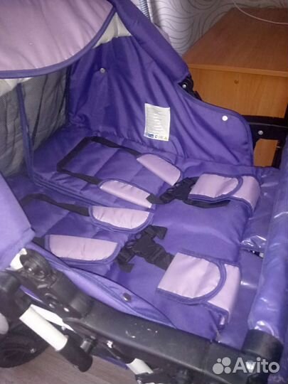 Коляска для двойни 2 в 1