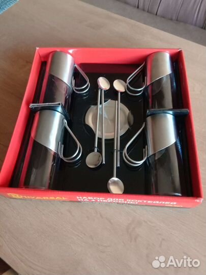 Набор для коктейля на 4 персоны