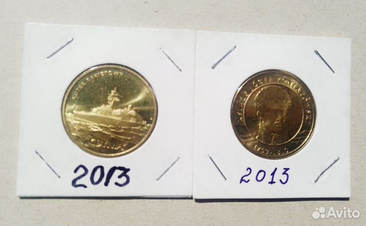 Юбилейные монеты 2 злотых Польша