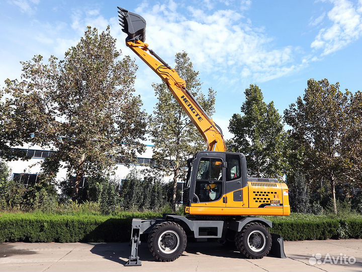Колёсный экскаватор HENGTE HT160W, 2024