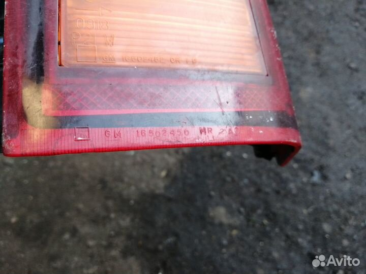 Фонарь задний правый Chevrolet Astro