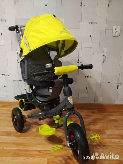 Детский велосипед с ручкой бу