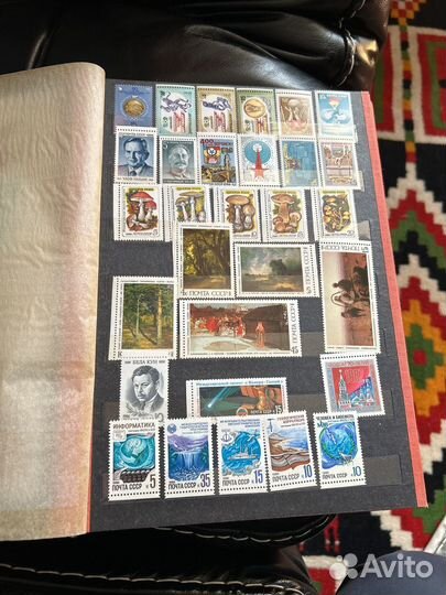 Полный годовой набор марок СССР 1986 год