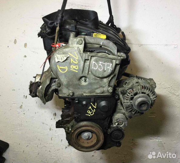 Двигатель Renault Scenic K4m761 1.6 бензин 2005