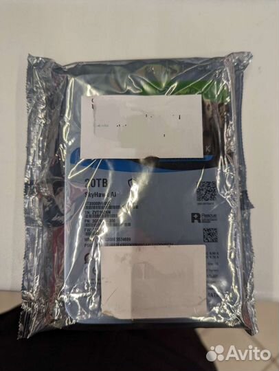 Внутренний HDD диск Seagate SkyHawk AI 20TB