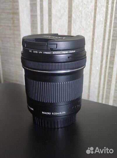 Объектив Canon EF-S 10-18mm f/4.5-5.6 IS STM