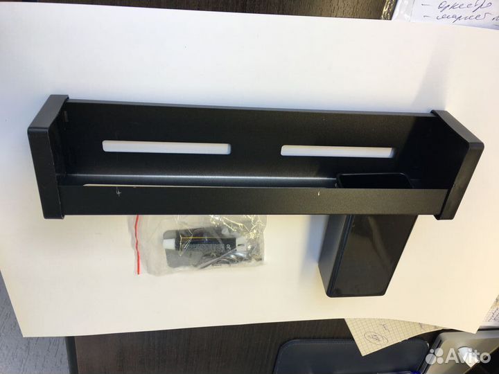 Полка металлическая для кухни (черная)