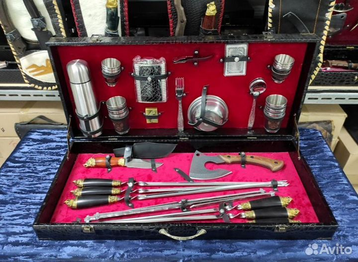 Шашлычный подарочный набор