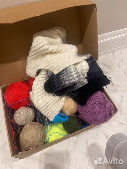 Пряжа нитки для вязания цена за все