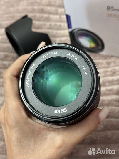 Объектив meike 85mm 1.8 для canon