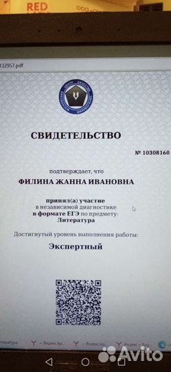 Репетитор по русскому языку и литературе