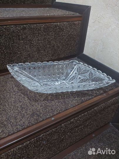 Ваза хрустальная СССР