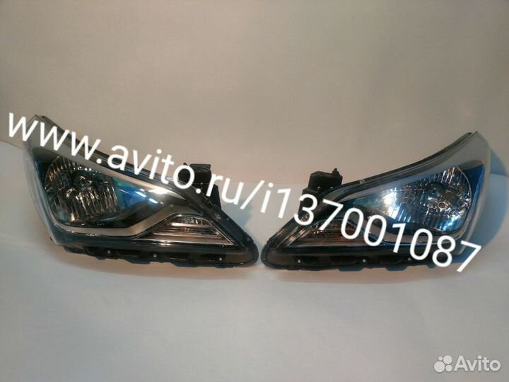 Комплект фар Hyundai Solaris