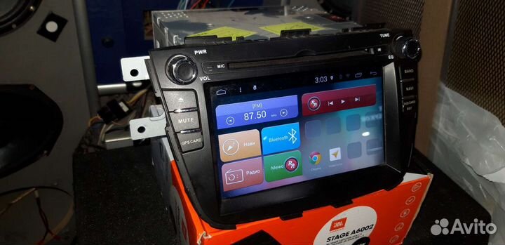 Магнитола Киа Соренто с 2011г андроид 4.4
