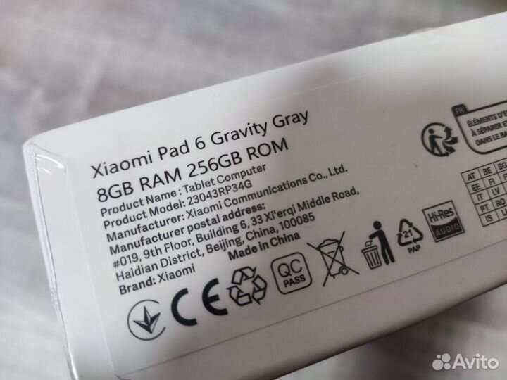 Xiaomi mi pad 6 8 256