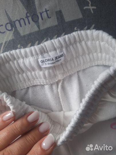 Штаны спортивные на девочку 92 98 новые