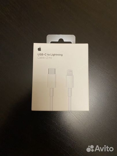 Кабель Apple lightning/USB-C 2m