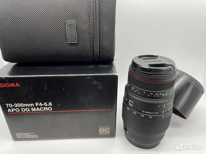 Sigma AF 70-300mm f/4-5.6 Macro Canon