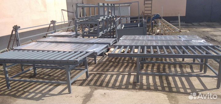 Неприводные рольганги и конвейерные ролики