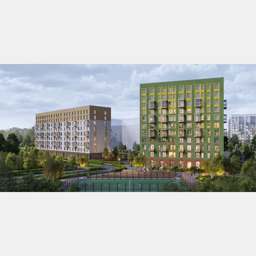 1-к. квартира, 33,2 м², 5/9 эт.